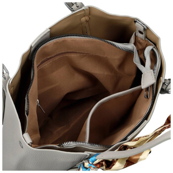 Dámska kabelka na rameno šedá - Firenze Raven