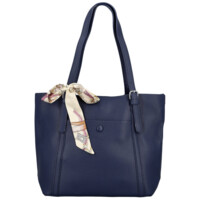 Dámska kabelka na rameno tmavo modrá - Firenze Raven