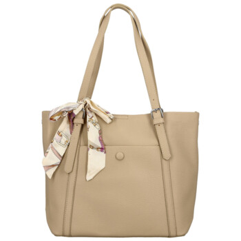 Dámska kabelka na rameno béžová - Firenze Raven