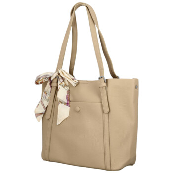 Dámska kabelka na rameno béžová - Firenze Raven