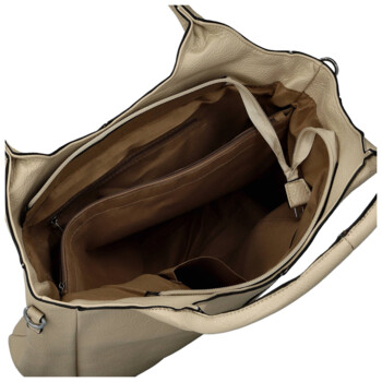 Dámska kabelka na rameno krémová - Firenze Rachel