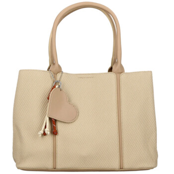 Dámska kabelka do ruky béžová - Firenze Emilie