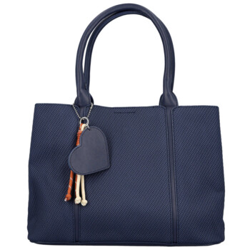Dámska kabelka do ruky tmavo modrá - Firenze Emilie