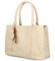 Dámska kabelka do ruky krémová - Firenze Emilie