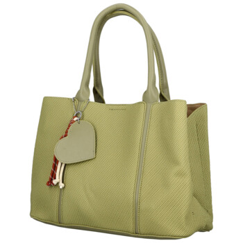 Dámska kabelka do ruky svetlo zelená - Firenze Emilie