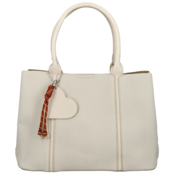 Dámska kabelka do ruky biela - Firenze Emilie