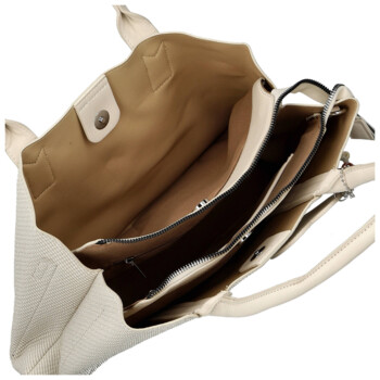 Dámska kabelka do ruky biela - Firenze Emilie