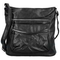 Dámska crossbody kabelka čierna - Firenze Ganna