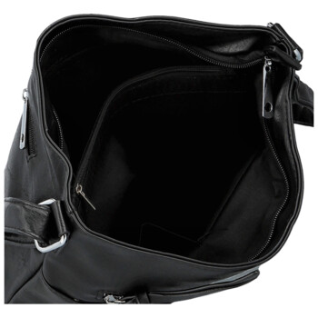 Dámska crossbody kabelka čierna - Firenze Ganna