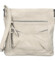 Dámska crossbody kabelka krémová - Firenze Ganna