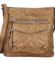 Dámska crossbody kabelka khaki - Firenze Ganna