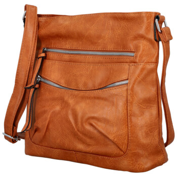 Dámska crossbody kabelka hnedá - Firenze Ganna