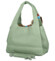 Dámska kabelka do ruky modrozelená - Firenze Saichira
