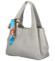 Dámska kabelka do ruky svetlo šedá - Firenze Saichira