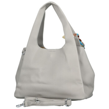 Dámska kabelka do ruky svetlo šedá - Firenze Saichira