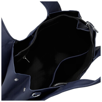 Dámska kabelka do ruky tmavo modrá - Firenze Saichira