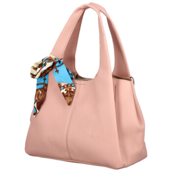 Dámska kabelka do ruky ružová - Firenze Saichira