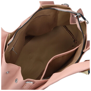 Dámska kabelka do ruky ružová - Firenze Saichira