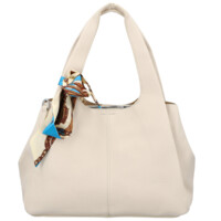 Dámska kabelka do ruky krémová - Firenze Saichira