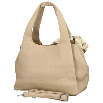 Dámska kabelka do ruky béžová - Firenze Saichira
