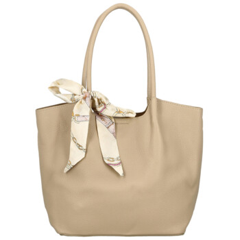 Dámska kabelka na rameno béžová - Firenze Hilde