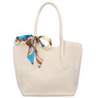 Dámska kabelka na rameno krémová - Firenze Hilde