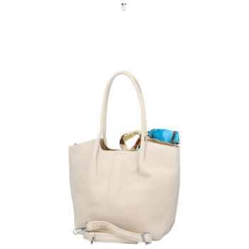 Dámska kabelka na rameno krémová - Firenze Hilde