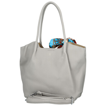 Dámska kabelka na rameno svetlo šedá - Firenze Hilde