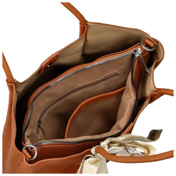 Dámska kabelka na rameno hnedá - Firenze Hilde