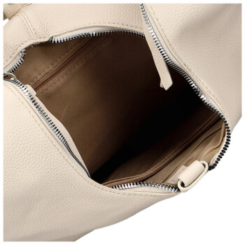 Dámska kabelka na rameno krémová - Firenze Heide