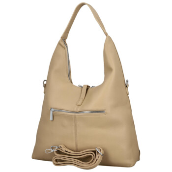 Dámska kabelka na rameno béžová - Firenze Heide