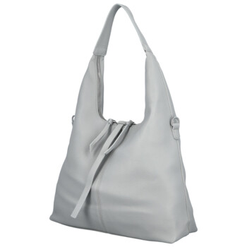 Dámska kabelka na rameno svetlo šedá - Firenze Heide