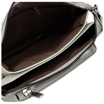 Dámska crossbody kabelka svetlo šedá - Firenze Hailey