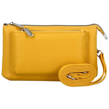 Dámska crossbody kabelka žltá - Firenze Hailey