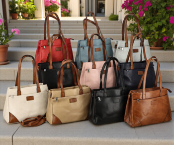 Dámska kabelka cez rameno pieskovo hnedá - Firenze Luisa Two