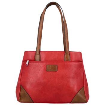 Dámska kabelka cez rameno červená - Firenze Luisa Two