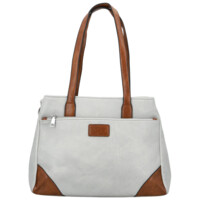 Dámska kabelka cez rameno svetlo šedá - Firenze Luisa Two