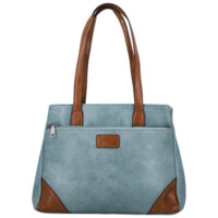 Dámska kabelka cez rameno džínsovo modrá - Firenze Luisa Two