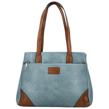 Dámska kabelka cez rameno džínsovo modrá - Firenze Luisa Two