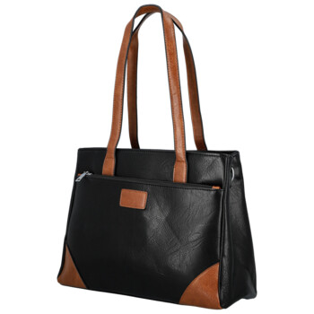 Dámska kabelka cez rameno čierna - Firenze Luisa Two