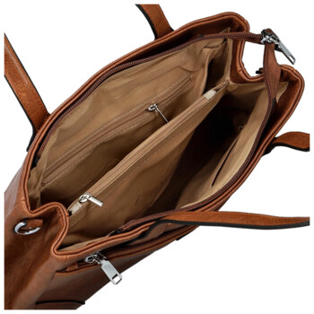 Dámska kabelka cez rameno hnedá - Firenze Luisa