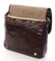 Pánska kožená crossbody kabelka hnedá - Delami Mohex