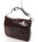 Pánska kožená crossbody kabelka hnedá - Delami Mohex