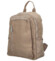 Dámsky batoh tmavo béžový - Firenze Lusso