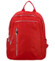 Dámsky batoh červený - Firenze Lusso