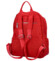Dámsky batoh červený - Firenze Lusso