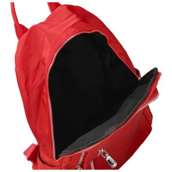 Dámsky batoh červený - Firenze Lusso