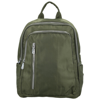 Dámsky batoh tmavo zelený - Firenze Lusso