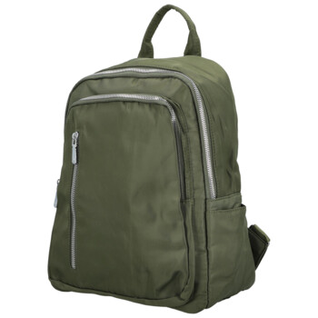 Dámsky batoh tmavo zelený - Firenze Lusso