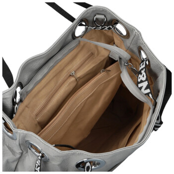 Dámska kabelka cez rameno šedá - Firenze Version